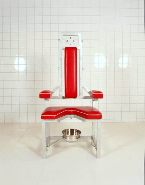 Goddess Chair by Metalbound: a luxurious and comfortable chair designed for empowering and immersive bondage experiences.