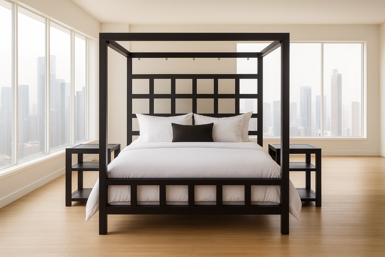 Window Pain Platform Bed - Image 5