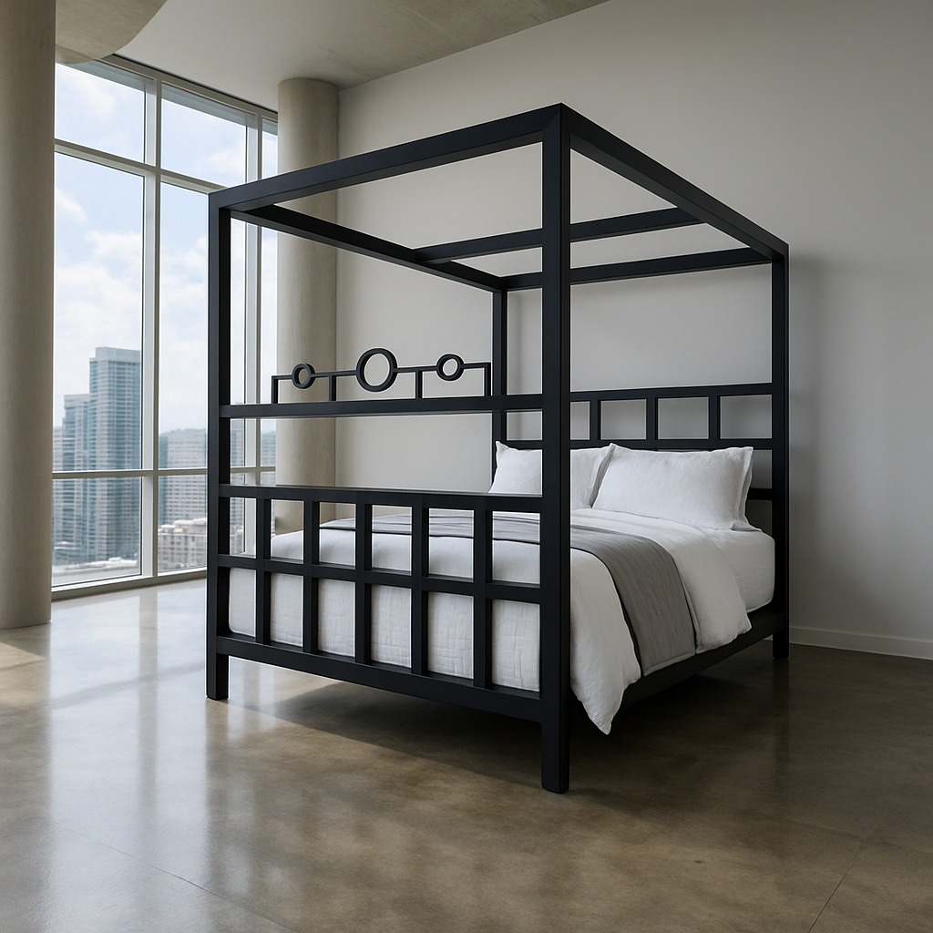 Window Pain Bed with Removable Stockade
